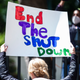 Image for article titled ‘I Am a Free Human Being’: White Protesters Hold Signs Comparing Slave Muzzling to Stay-at-Home Orders